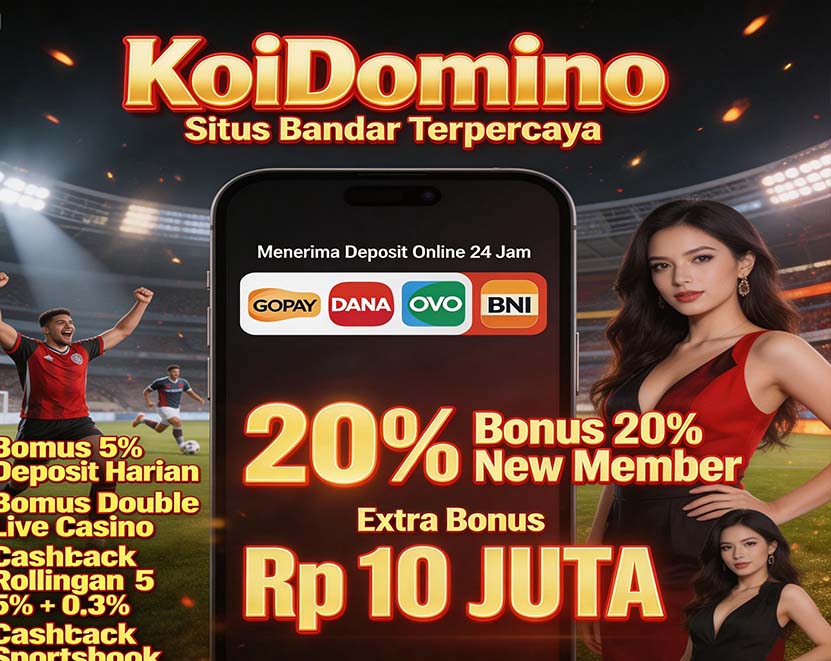 KoiDomino Slot BCA Online Cepat Dan Praktis Dimainkan