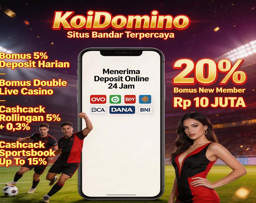 KoiDomino Slot Mandiri Online Aman Nyaman Terpercaya