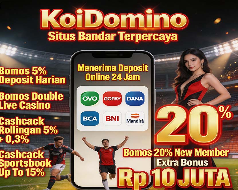 KoiDomino Slot BSI Online Terpopuler Banyak Member Aktif