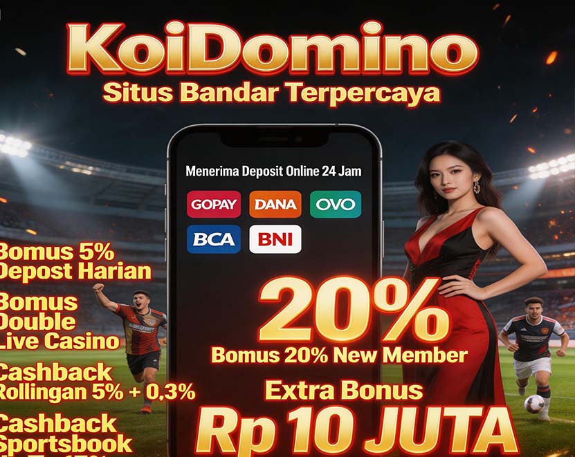 KoiDomino Slot BRI Online Game Viral Mudah Maxwin