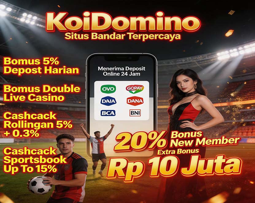 KoiDomino Slot APK Ovo Terbaru Fitur Lengkap Menarik